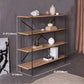 Industrial Style Etagere Bookshelf Vertical Shelf Bookcase for Home Clearhalo 'Bookcases' 'furn' 'furn_bookcases' 'Furniture' 'furniture_bookcases' 'kitchen' 'kitchen_bookcases' 'Living Room Furniture' 'Office Furniture' 4678462