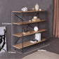Industrial Style Etagere Bookshelf Vertical Shelf Bookcase for Home Clearhalo 'Bookcases' 'furn' 'furn_bookcases' 'Furniture' 'furniture_bookcases' 'kitchen' 'kitchen_bookcases' 'Living Room Furniture' 'Office Furniture' 4678463