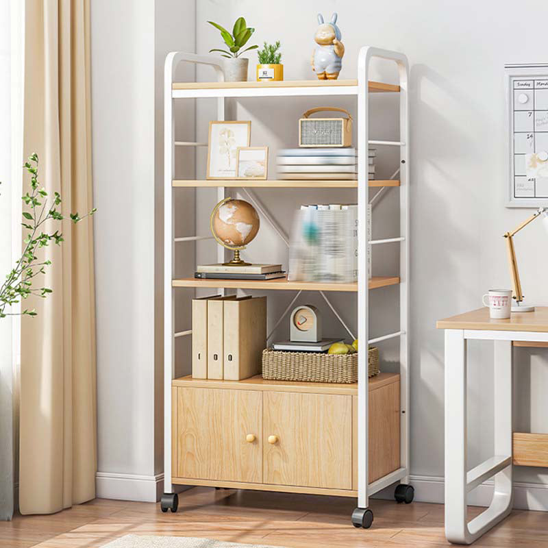 Wood Etagere Bookcase Contemporary Open Back Bookcase for Home Office Clearhalo 'Bookcases' 'furn' 'furn_bookcases' 'Furniture' 'furniture_bookcases' 'kitchen' 'kitchen_bookcases' 'Living Room Furniture' 'Office Furniture' 4678472