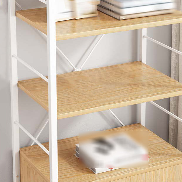 Wood Etagere Bookcase Contemporary Open Back Bookcase for Home Office Clearhalo 'Bookcases' 'furn' 'furn_bookcases' 'Furniture' 'furniture_bookcases' 'kitchen' 'kitchen_bookcases' 'Living Room Furniture' 'Office Furniture' 4678484
