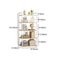 Wood Etagere Bookcase Contemporary Open Back Bookcase for Home Office Clearhalo 'Bookcases' 'furn' 'furn_bookcases' 'Furniture' 'furniture_bookcases' 'kitchen' 'kitchen_bookcases' 'Living Room Furniture' 'Office Furniture' 4678490