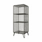 Minimalist Style Closed Bookcase Metal Shelves for Study Room 14"L x 12"W x 35"H Black Clearhalo 'Bookcases' 'furn' 'furn_bookcases' 'Furniture' 'furniture_bookcases' 'kitchen' 'kitchen_bookcases' 'Living Room Furniture' 'Office Furniture' 4678502