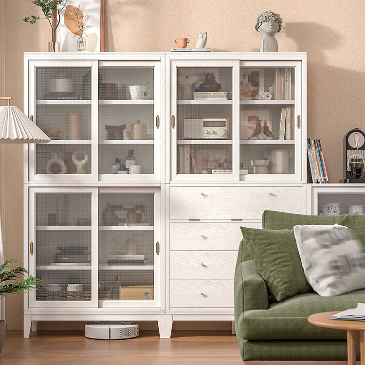 Contemporary Style Bookshelf with Door Bookcase for Home Office Study Room Clearhalo 'Bookcases' 'furn' 'furn_bookcases' 'Furniture' 'furniture_bookcases' 'kitchen' 'kitchen_bookcases' 'Living Room Furniture' 'Office Furniture' 4678536