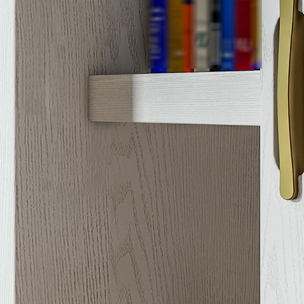 Contemporary Style Bookshelf with Door Bookcase for Home Office Study Room Clearhalo 'Bookcases' 'furn' 'furn_bookcases' 'Furniture' 'furniture_bookcases' 'kitchen' 'kitchen_bookcases' 'Living Room Furniture' 'Office Furniture' 4678540