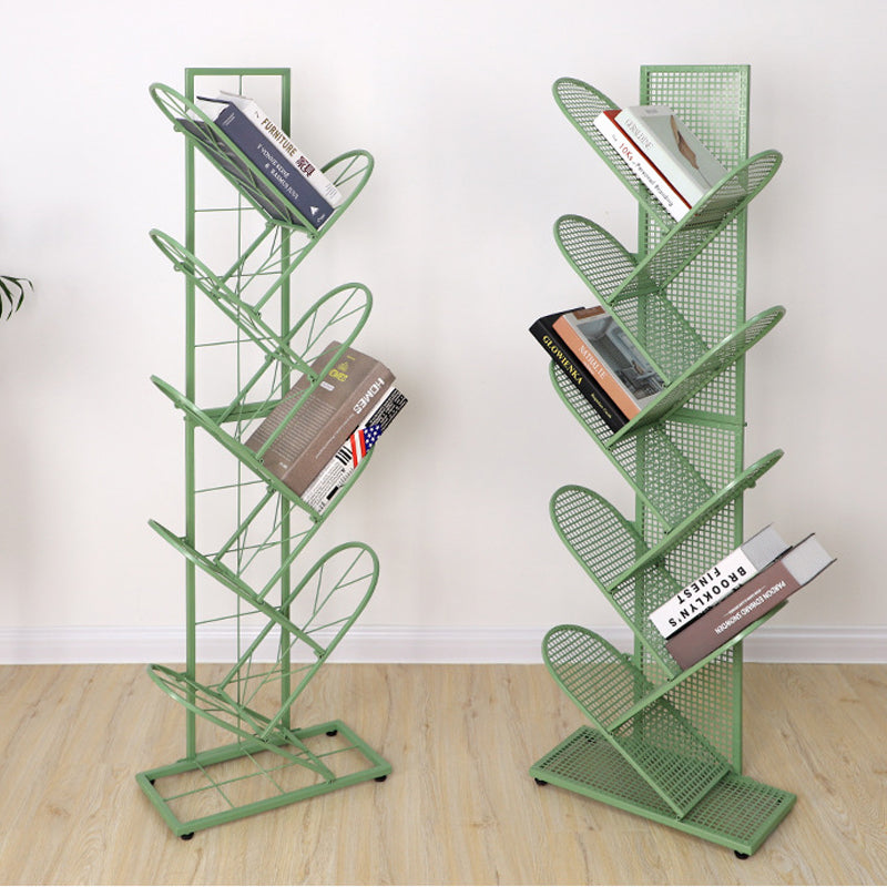 Industrial Geometric Bookcase Metal Book Shelf for Home Office Clearhalo 'Bookcases' 'furn' 'furn_bookcases' 'Furniture' 'furniture_bookcases' 'kitchen' 'kitchen_bookcases' 'Living Room Furniture' 'Office Furniture' 4678567