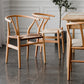 Modern Beech Wishbone Side Chair Matte Finish Wood Dining Chair Clearhalo ' kitchen&dining_furn' 'Dining Chairs' 'Dining Tables & Seating' 'dining_chair' 'furn' 'furn_dining_chair' 'Furniture' 'furniture_dining_chair' 'Kitchen & Dining Furniture' 'kitchen' 4678601