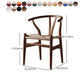 Modern Beech Wishbone Side Chair Matte Finish Wood Dining Chair Clearhalo ' kitchen&dining_furn' 'Dining Chairs' 'Dining Tables & Seating' 'dining_chair' 'furn' 'furn_dining_chair' 'Furniture' 'furniture_dining_chair' 'Kitchen & Dining Furniture' 'kitchen' 4678606