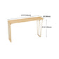 Light Brown Industrial Style Bar Table Pine Wood Milk Tea Shop Casual Bar Table Clearhalo 'Bar Furniture' 'Bar Tables' 'bar_tables' 'furn' 'furn_bar_tables' 'Furniture' 'furniture_bar_tables' 'Kitchen & Dining Furniture' 4678676