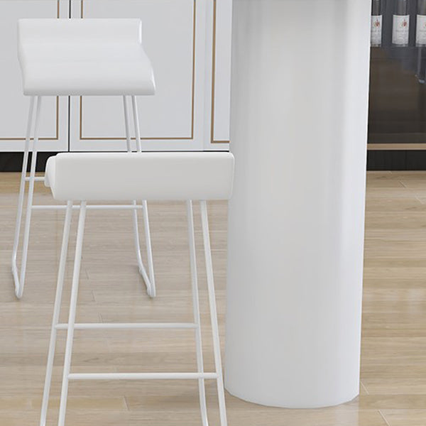 Wood Pub Table with Specialty Table Top Double Pedestal Table - 41.3" H Clearhalo 'Bar Furniture' 'Bar Tables' 'bar_tables' 'furn' 'furn_bar_tables' 'Furniture' 'furniture_bar_tables' 'Kitchen & Dining Furniture' 4678708