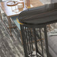 Marble Bistro Table with Specialty Table Top Double Pedestal Table - 41.3" H Clearhalo 'Bar Furniture' 'Bar Tables' 'bar_tables' 'furn' 'furn_bar_tables' 'Furniture' 'furniture_bar_tables' 'Kitchen & Dining Furniture' 4678860