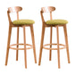 Wood Scandinavian Kitchen Dining Room Armless Stool Low Back Bar Stool Green 2 Piece Set Clearhalo 'Bar Furniture' 'Bar Stools' 'bar_stools' 'furn' 'furn_bar_stools' 'furniture_bar_stools' 'Kitchen & Dining Furniture' 'kitchen&dining_furn' 'kitchen' 'kitchen_furn' Furniture' 4679439