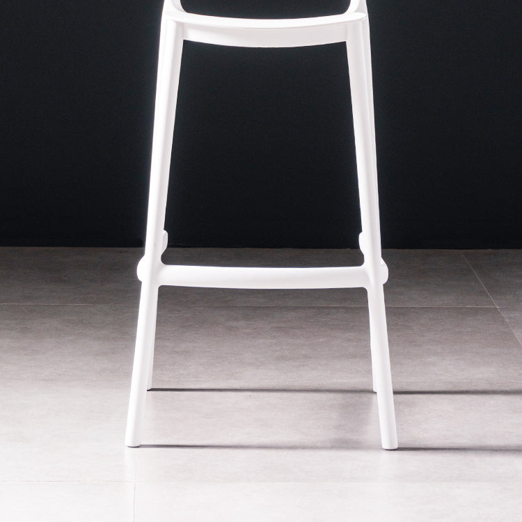 30 inch Plastic Scandinavian Armless Stool Low Back Bar Stool for Kitchen Clearhalo 'Bar Furniture' 'Bar Stools' 'bar_stools' 'furn' 'furn_bar_stools' 'furniture_bar_stools' 'Kitchen & Dining Furniture' 'kitchen&dining_furn' 'kitchen' 'kitchen_furn' Furniture' 4679491