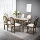 Medieval Modern Pine Wood Table Rectangle Indoor Old Table with 4 Legs 78.7"L x 35.4"W x 29.5"H Without Chairs Clearhalo ' dining_table' 'Dining Tables & Seating' 'Dining Tables' 'furn' 'furn_dining_table' 'Furniture' 'furniture_dining_table' 'Kitchen & Dining Furniture' 'kitchen&dining_furn' 'kitchen' 'kitchen_dining_table' 4679955