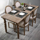 Medieval Modern Pine Wood Table Rectangle Indoor Old Table with 4 Legs Clearhalo ' dining_table' 'Dining Tables & Seating' 'Dining Tables' 'furn' 'furn_dining_table' 'Furniture' 'furniture_dining_table' 'Kitchen & Dining Furniture' 'kitchen&dining_furn' 'kitchen' 'kitchen_dining_table' 4679964