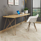 Rectangle Luxury Dining Table Wood Color Fixed Table of Solid Wood with 4 Legs Clearhalo ' dining_table' 'Dining Tables & Seating' 'Dining Tables' 'furn' 'furn_dining_table' 'Furniture' 'furniture_dining_table' 'Kitchen & Dining Furniture' 'kitchen&dining_furn' 'kitchen' 'kitchen_dining_table' 4679978