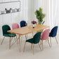 Traditional Luxury Table Rectangle Pine Solid Wood Dining Table for Home 63"L x 27.6"W x 29.5"H Without Chairs Clearhalo ' dining_table' 'Dining Tables & Seating' 'Dining Tables' 'furn' 'furn_dining_table' 'Furniture' 'furniture_dining_table' 'Kitchen & Dining Furniture' 'kitchen&dining_furn' 'kitchen' 'kitchen_dining_table' 4679996