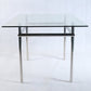 Contemporary Rectangular Dining Table Indoor Table with 4 Metal Legs Clearhalo ' dining_table' 'Dining Tables & Seating' 'Dining Tables' 'furn' 'furn_dining_table' 'Furniture' 'furniture_dining_table' 'Kitchen & Dining Furniture' 'kitchen&dining_furn' 'kitchen' 'kitchen_dining_table' 4680018