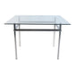 Contemporary Rectangular Dining Table Indoor Table with 4 Metal Legs Clearhalo ' dining_table' 'Dining Tables & Seating' 'Dining Tables' 'furn' 'furn_dining_table' 'Furniture' 'furniture_dining_table' 'Kitchen & Dining Furniture' 'kitchen&dining_furn' 'kitchen' 'kitchen_dining_table' 4680025