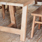 Pine Wood Dining Table Modern Rectangle Table with Double Pedestal Base Clearhalo ' dining_table' 'Dining Tables & Seating' 'Dining Tables' 'furn' 'furn_dining_table' 'Furniture' 'furniture_dining_table' 'Kitchen & Dining Furniture' 'kitchen&dining_furn' 'kitchen' 'kitchen_dining_table' 4680101