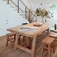 Pine Wood Dining Table Modern Rectangle Table with Double Pedestal Base Clearhalo ' dining_table' 'Dining Tables & Seating' 'Dining Tables' 'furn' 'furn_dining_table' 'Furniture' 'furniture_dining_table' 'Kitchen & Dining Furniture' 'kitchen&dining_furn' 'kitchen' 'kitchen_dining_table' 4680102