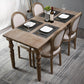 Midcentury Rectangle Dining Site Table Pine Solid Wood Furniture for Home Clearhalo ' dining_table' 'Dining Tables & Seating' 'Dining Tables' 'furn' 'furn_dining_table' 'Furniture' 'furniture_dining_table' 'Kitchen & Dining Furniture' 'kitchen&dining_furn' 'kitchen' 'kitchen_dining_table' 4680130