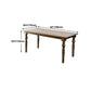 Midcentury Rectangle Dining Site Table Pine Solid Wood Furniture for Home Clearhalo ' dining_table' 'Dining Tables & Seating' 'Dining Tables' 'furn' 'furn_dining_table' 'Furniture' 'furniture_dining_table' 'Kitchen & Dining Furniture' 'kitchen&dining_furn' 'kitchen' 'kitchen_dining_table' 4680133
