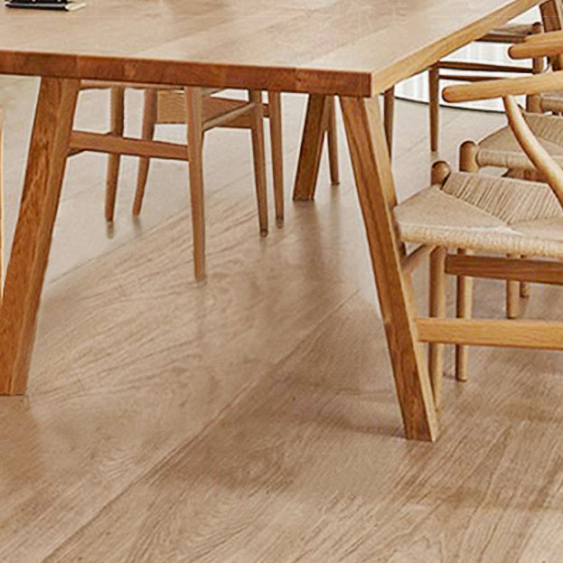 Rectangle Solid Wood Dining Table Modern Natural Tripod Base Dining Table Clearhalo ' dining_table' 'Dining Tables & Seating' 'Dining Tables' 'furn' 'furn_dining_table' 'Furniture' 'furniture_dining_table' 'Kitchen & Dining Furniture' 'kitchen&dining_furn' 'kitchen' 'kitchen_dining_table' 4680183