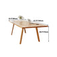 Rectangle Solid Wood Dining Table Modern Natural Tripod Base Dining Table Clearhalo ' dining_table' 'Dining Tables & Seating' 'Dining Tables' 'furn' 'furn_dining_table' 'Furniture' 'furniture_dining_table' 'Kitchen & Dining Furniture' 'kitchen&dining_furn' 'kitchen' 'kitchen_dining_table' 4680184
