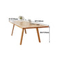 Rectangle Solid Wood Dining Table Modern Natural Tripod Base Dining Table Clearhalo ' dining_table' 'Dining Tables & Seating' 'Dining Tables' 'furn' 'furn_dining_table' 'Furniture' 'furniture_dining_table' 'Kitchen & Dining Furniture' 'kitchen&dining_furn' 'kitchen' 'kitchen_dining_table' 4680185