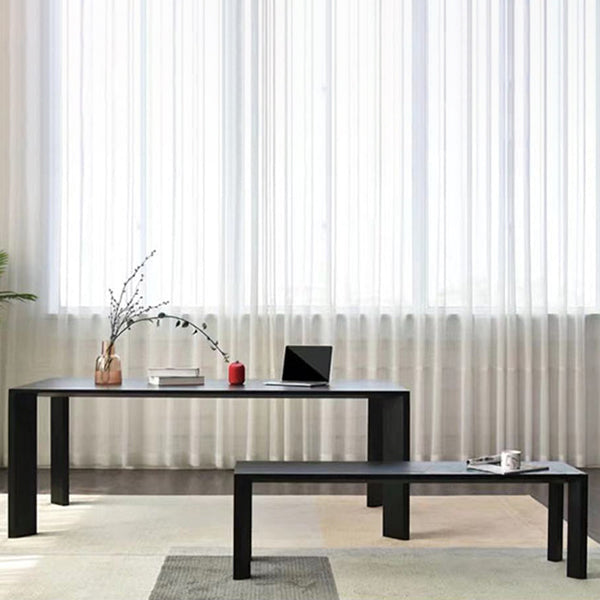 Rectangle Solid Wood Table for Restaurant Modern Dining Table with 4 Legs Clearhalo ' dining_table' 'Dining Tables & Seating' 'Dining Tables' 'furn' 'furn_dining_table' 'Furniture' 'furniture_dining_table' 'Kitchen & Dining Furniture' 'kitchen&dining_furn' 'kitchen' 'kitchen_dining_table' 4680262