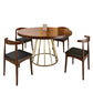 Contemporary Round Wood Table Standard Height Dining Table with Pedestal Base Clearhalo ' dining_table' 'Dining Tables & Seating' 'Dining Tables' 'furn' 'furn_dining_table' 'Furniture' 'furniture_dining_table' 'Kitchen & Dining Furniture' 'kitchen&dining_furn' 'kitchen' 'kitchen_dining_table' 4680278