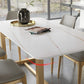 Luxury Sintered Stone Top Dining Table Rectangle Table with Trestle Base Clearhalo ' dining_table' 'Dining Tables & Seating' 'Dining Tables' 'furn' 'furn_dining_table' 'Furniture' 'furniture_dining_table' 'Kitchen & Dining Furniture' 'kitchen&dining_furn' 'kitchen' 'kitchen_dining_table' 4680291