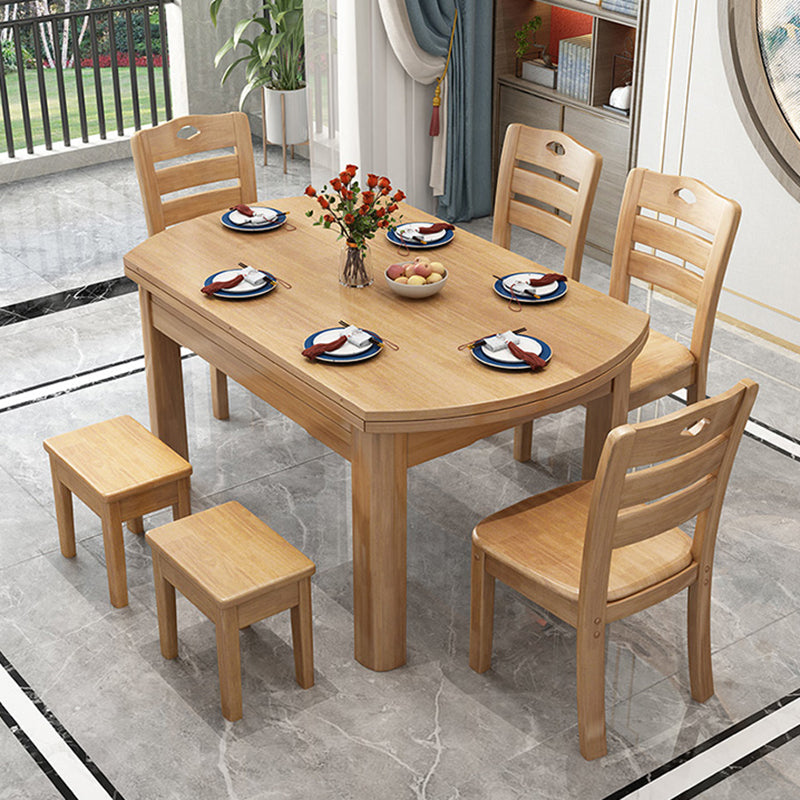 Modern Solid Wood Dining Room Collection Extendable Trestle Dining Table Natural Without Chairs Clearhalo ' dining_table' 'Dining Tables & Seating' 'Dining Tables' 'furn' 'furn_dining_table' 'Furniture' 'furniture_dining_table' 'Kitchen & Dining Furniture' 'kitchen&dining_furn' 'kitchen' 'kitchen_dining_table' 4680331