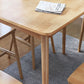 Contemporary Rectangle Solid Wood Table Standard Height Table Dining Table with 4 Legs Clearhalo ' dining_table' 'Dining Tables & Seating' 'Dining Tables' 'furn' 'furn_dining_table' 'Furniture' 'furniture_dining_table' 'Kitchen & Dining Furniture' 'kitchen&dining_furn' 'kitchen' 'kitchen_dining_table' 4680348