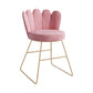 Scandinavian Upholstered Armless Dining Chairs Solid Back Chairs Pink 1 Piece Clearhalo ' kitchen&dining_furn' 'Dining Chairs' 'Dining Tables & Seating' 'dining_chair' 'furn' 'furn_dining_chair' 'Furniture' 'furniture_dining_chair' 'Kitchen & Dining Furniture' 'kitchen' 4680372