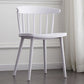Modern Chairs Dining Armless Chairs with Plastic Legs for Kitchen White 1 Piece Clearhalo ' kitchen&dining_furn' 'Dining Chairs' 'Dining Tables & Seating' 'dining_chair' 'furn' 'furn_dining_chair' 'Furniture' 'furniture_dining_chair' 'Kitchen & Dining Furniture' 'kitchen' 4680379