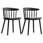 Modern Chairs Dining Armless Chairs with Plastic Legs for Kitchen Black 2 Piece Set Clearhalo ' kitchen&dining_furn' 'Dining Chairs' 'Dining Tables & Seating' 'dining_chair' 'furn' 'furn_dining_chair' 'Furniture' 'furniture_dining_chair' 'Kitchen & Dining Furniture' 'kitchen' 4680392