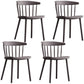 Modern Chairs Dining Armless Chairs with Plastic Legs for Kitchen Grey 4 Piece Set Clearhalo ' kitchen&dining_furn' 'Dining Chairs' 'Dining Tables & Seating' 'dining_chair' 'furn' 'furn_dining_chair' 'Furniture' 'furniture_dining_chair' 'Kitchen & Dining Furniture' 'kitchen' 4680404