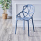 Modern Chairs Dining Arm Chairs with Plastic Legs for Kitchen Grey 1 Piece Clearhalo ' kitchen&dining_furn' 'Dining Chairs' 'Dining Tables & Seating' 'dining_chair' 'Furniture' 'furniture_dining_chair' 'Kitchen & Dining Furniture' 'kitchen' 4680422