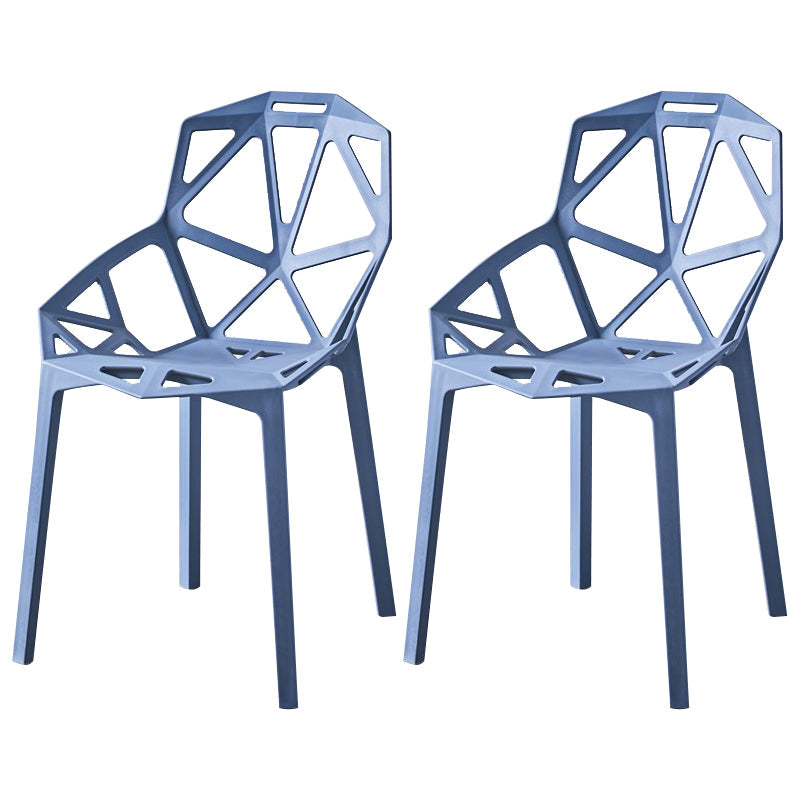 Modern Chairs Dining Arm Chairs with Plastic Legs for Kitchen Grey Set of 2 Clearhalo ' kitchen&dining_furn' 'Dining Chairs' 'Dining Tables & Seating' 'dining_chair' 'Furniture' 'furniture_dining_chair' 'Kitchen & Dining Furniture' 'kitchen' 4680424