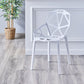 Modern Chairs Dining Arm Chairs with Plastic Legs for Kitchen White 1 Piece Clearhalo ' kitchen&dining_furn' 'Dining Chairs' 'Dining Tables & Seating' 'dining_chair' 'Furniture' 'furniture_dining_chair' 'Kitchen & Dining Furniture' 'kitchen' 4680428