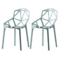 Modern Chairs Dining Arm Chairs with Plastic Legs for Kitchen Light Blue Set of 2 Clearhalo ' kitchen&dining_furn' 'Dining Chairs' 'Dining Tables & Seating' 'dining_chair' 'Furniture' 'furniture_dining_chair' 'Kitchen & Dining Furniture' 'kitchen' 4680448