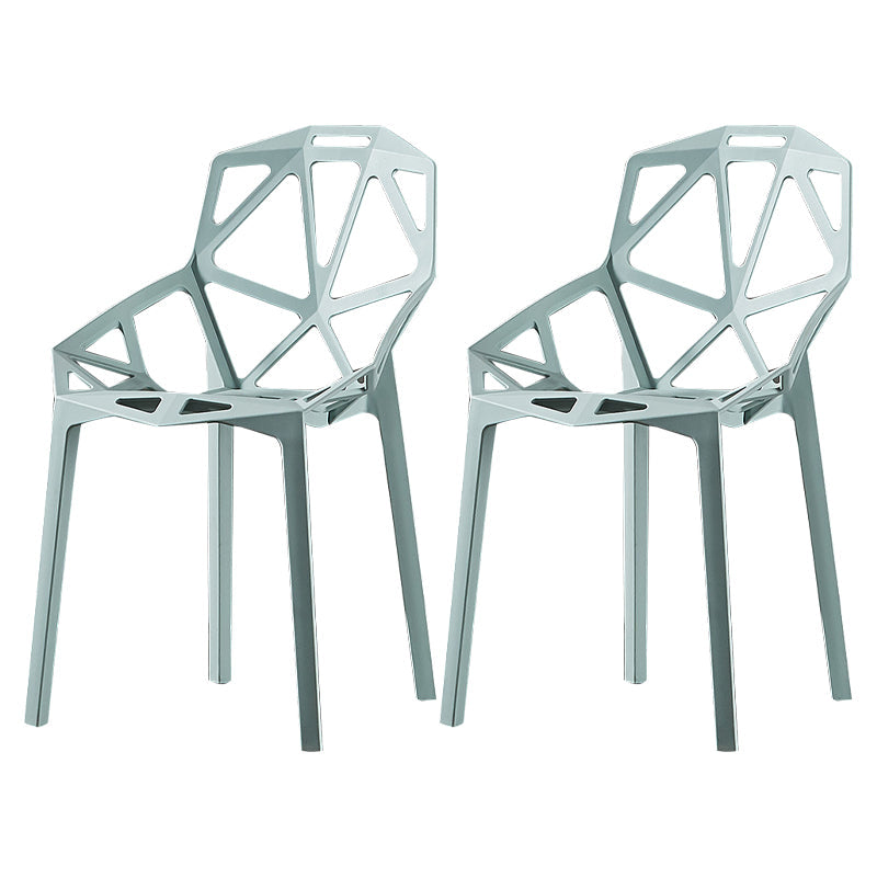 Modern Chairs Dining Arm Chairs with Plastic Legs for Kitchen Light Blue Set of 2 Clearhalo ' kitchen&dining_furn' 'Dining Chairs' 'Dining Tables & Seating' 'dining_chair' 'Furniture' 'furniture_dining_chair' 'Kitchen & Dining Furniture' 'kitchen' 4680448