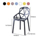 Modern Chairs Dining Arm Chairs with Plastic Legs for Kitchen Clearhalo ' kitchen&dining_furn' 'Dining Chairs' 'Dining Tables & Seating' 'dining_chair' 'Furniture' 'furniture_dining_chair' 'Kitchen & Dining Furniture' 'kitchen' 4680453