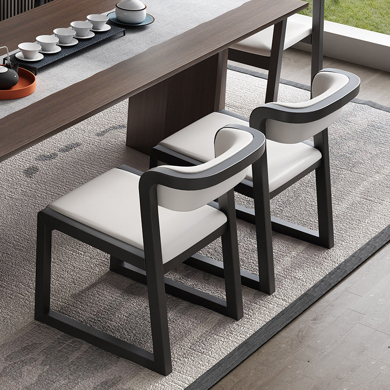 Scandinavian Wood Kitchen Dining Room Chair Open Back Arm Chair Clearhalo ' kitchen&dining_furn' 'Dining Chairs' 'Dining Tables & Seating' 'dining_chair' 'furn' 'furn_dining_chair' 'Furniture' 'furniture_dining_chair' 'Kitchen & Dining Furniture' 'kitchen' 4680457