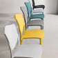 Scandinavian Armless Open Back Chairs Plastic Dining Chairs for Home Use Clearhalo ' kitchen&dining_furn' 'Dining Chairs' 'Dining Tables & Seating' 'dining_chair' 'furn' 'furn_dining_chair' 'Furniture' 'furniture_dining_chair' 'Kitchen & Dining Furniture' 'kitchen' 4680693