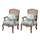 Farmhouse Bedroom Fabric Arm Chair Matte Finish Solid Back Dining Chair Green 2 Piece Set Clearhalo ' kitchen&dining_furn' 'Dining Chairs' 'Dining Tables & Seating' 'dining_chair' 'furn' 'furn_dining_chair' 'Furniture' 'furniture_dining_chair' 'Kitchen & Dining Furniture' 'kitchen' 4680726