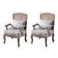 Farmhouse Bedroom Fabric Arm Chair Matte Finish Solid Back Dining Chair Pink-Blue 2 Piece Set Clearhalo ' kitchen&dining_furn' 'Dining Chairs' 'Dining Tables & Seating' 'dining_chair' 'furn' 'furn_dining_chair' 'Furniture' 'furniture_dining_chair' 'Kitchen & Dining Furniture' 'kitchen' 4680739