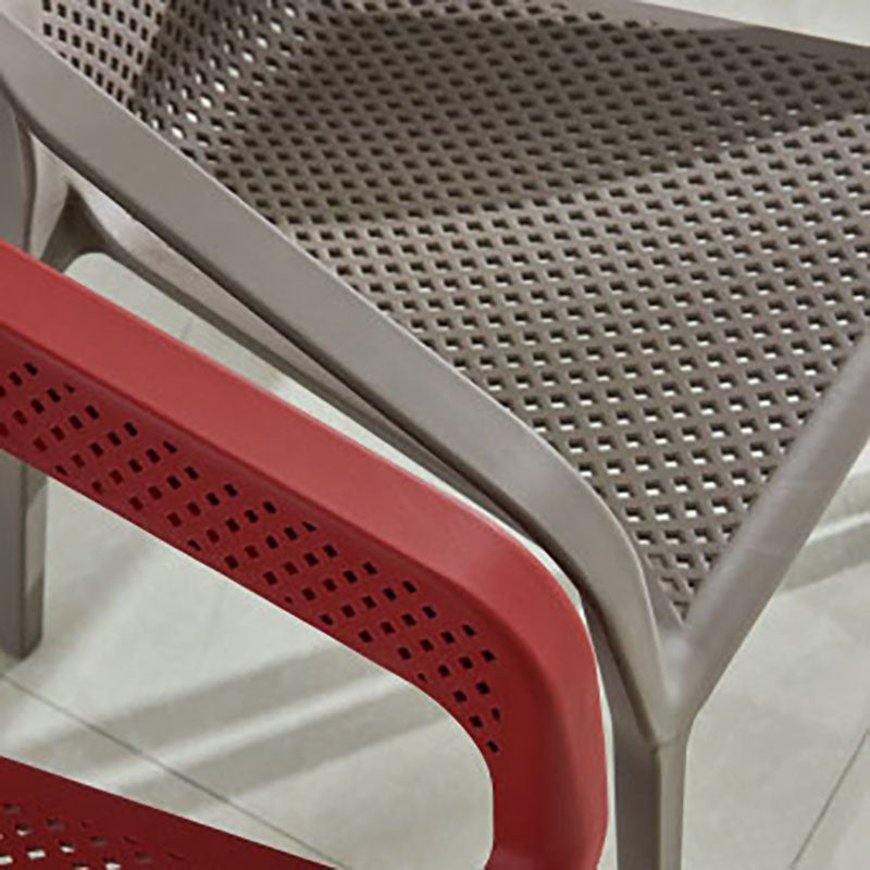 Modern Stackable Chairs Dining Arm Chair with Plastic Legs for Kitchen Clearhalo ' kitchen&dining_furn' 'Dining Chairs' 'Dining Tables & Seating' 'dining_chair' 'furn' 'furn_dining_chair' 'Furniture' 'furniture_dining_chair' 'Kitchen & Dining Furniture' 'kitchen' 4680759