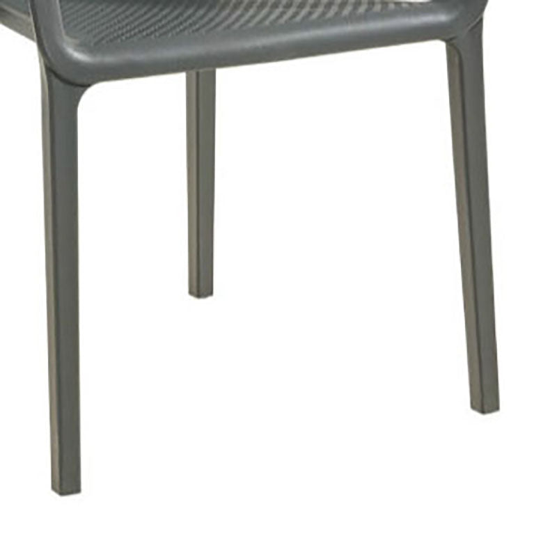 Modern Stackable Chairs Dining Arm Chair with Plastic Legs for Kitchen Clearhalo ' kitchen&dining_furn' 'Dining Chairs' 'Dining Tables & Seating' 'dining_chair' 'furn' 'furn_dining_chair' 'Furniture' 'furniture_dining_chair' 'Kitchen & Dining Furniture' 'kitchen' 4680763